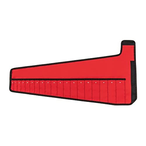 TEKTON 19-Tool Combination Wrench Pouch (6-24 mm) | OTP21203 | Made in USA