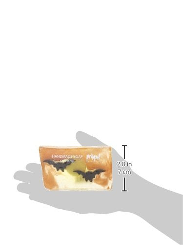 Primal Elements Glycerin Bar Soap | Helps All Skin Types, Sensitive, Oily & Dry Skin | NO PARABENS, VEGAN, GLUTEN FREE, 100% VEGETABLE BASE - (Bats)