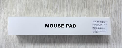 EFISH Japanese Plum Blossoms Mouse Pad (31.5 × 11.8 × 0.12 inch) Extended Large Mouse Mat Desk Pad, Stitched Edges Mousepad,Non-Slip Rubber Base,Gaming Mouse Pad XL