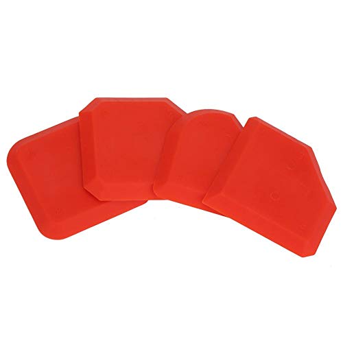 4 Pieces Caulking Tool Kit Silicone Sealant Remover Applicator Cleaner Tool Kit for Kitchen Bathroom Floor Caulking, Cleaning, Sealing