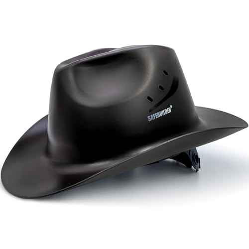 Cowboy Style Hard Hat Class C Safety Helmet Vented Full Brim Hard Hats Work Safety Helmet for Men and Women Outdoor,Industrial,Construction Head Protection- ANSI Approved