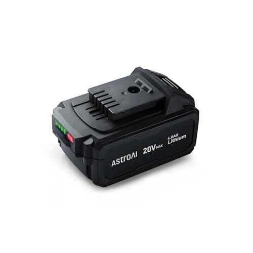 AstroAI Upgraded 4000mAh 20V MAX Rechargeable Li-ion Battery for JY23P160-2301812/ JY16P160-18/AIRUN TC3/ TC4(Only Fits Specified 20V Cordless Tools) with Real-time LED Capacity Indicator, USB Output