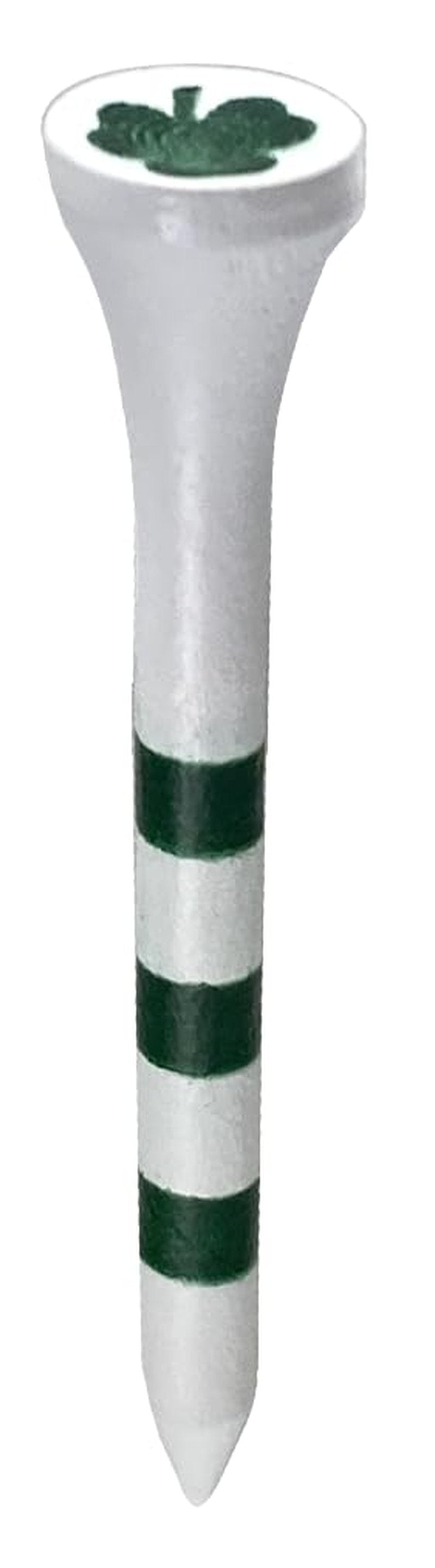 PrideSports Shamrocks Wooden Golf Tees - 2-3/4 Inch, 45 Count - Special Edition - Perfect for St. Patrick's Day