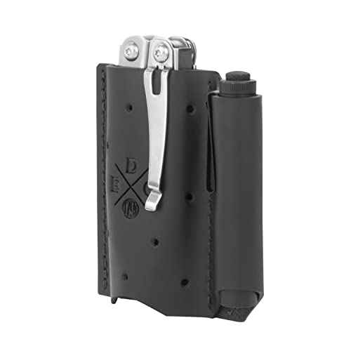 Pocket Organizer, Everyday Carry Pouch fits Knives, Multitools, Small Tools, Flashlight. American Leather. EDC Pocket Knife Sheath