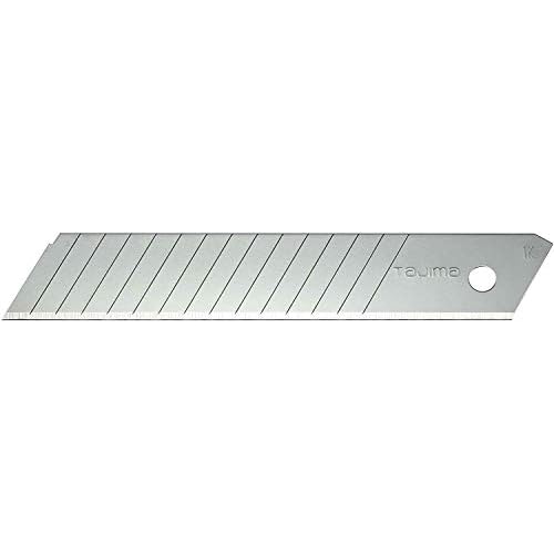 TAJIMA Utility Knives & Blades - 10-Pack (15-Point) 3/4" Max Point Endura Box Cutter Snap Blades with Premium Tempered Steel & Safety Blade Dispenser - LCB-50D