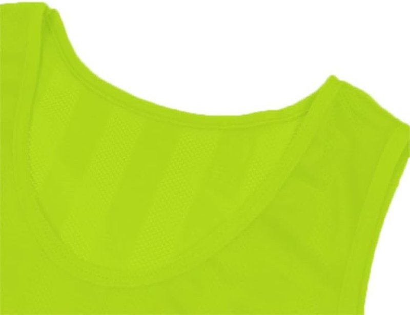 Soccer Jersey Pinnies - 12 Pack Scrimmage Vests for Kids & Adults | Team Practice Jerseys