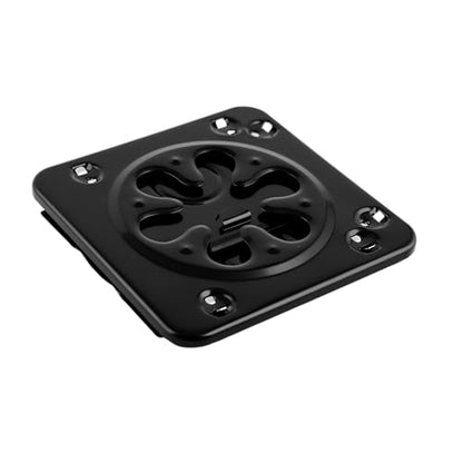 Coghlan's Portable Folding Camp Stove – Compact, Lightweight Steel Cooking Stove for Camping, Backpacking, Hiking, or Emergency Use – Uses Canned Heat or Fuel Tablets, Black