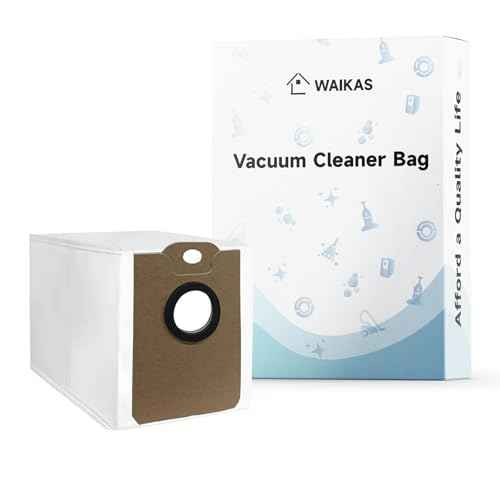 6-Pack MS1 Vacuum Bags for MONSGA MS1 MAX Robot Vacuum - Replacement Parts, Disposable Large Capacity Dust Bags