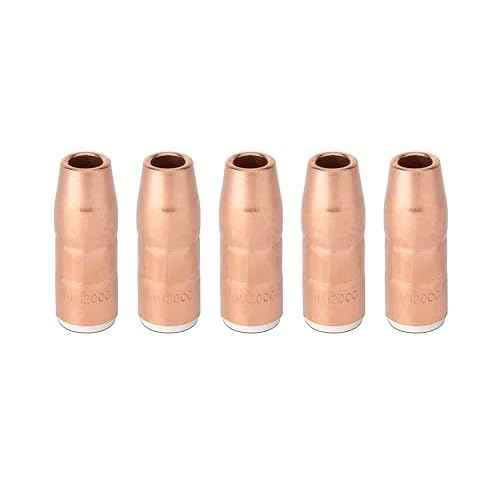 Nozzle For N-M1200C 1/2" Flush AccuLock MDX Fits Miller MDX-250 MDX250 EZ-Select MIG Welding Guns Part 5-PK
