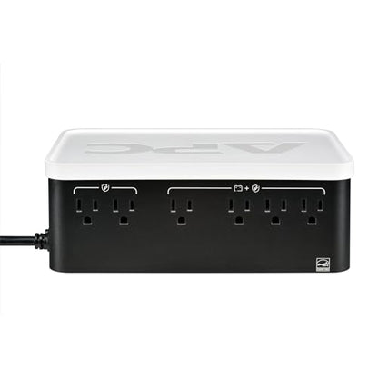 APC UPS Battery Backup & Surge Protector, 500VA UPS with 4 Backup Battery Outlets, Type C USB Charging, BE500G3 Back-UPS