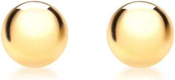 Carissima Gold Women's Polished Ball Stud Earrings 9ct (375) Gold