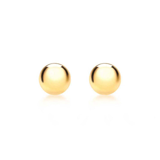 Carissima Gold Women's Polished Ball Stud Earrings 9ct (375) Gold