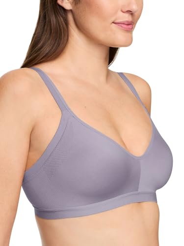 Warners Women's Blissful Benefits Underarm-smoothing With Seamless Stretch Wireless Lightly Lined Comfort Bra