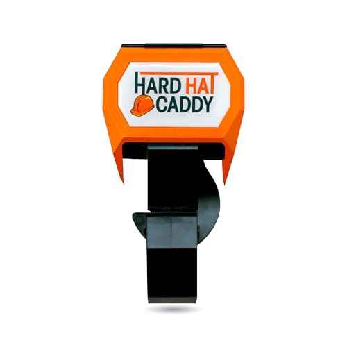 Hard Hat Caddy, All-in-One PPE Organizer with Magnetic Backing, Belt Clip, & Hook, Compatible with All Safety Gear Brands, Ideal for Construction, Utility, Line Workers & Miners