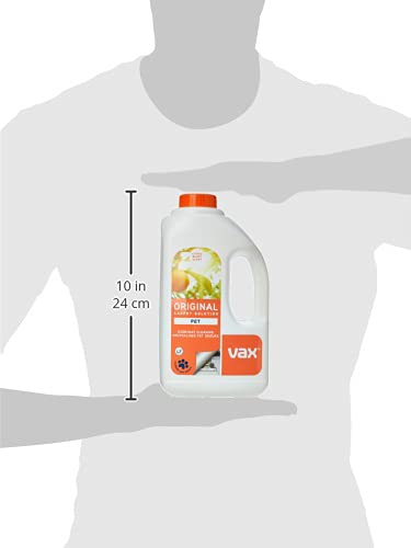 Vax Original Pet 1.5L Carpet Cleaner Solution, Stain Remover Shampoo, Citrus Burst Scent, Neutralises Pet Odours, 1-9-142054, White