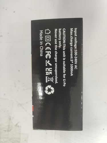 HTRC Lipo Battery Charger, 20W Lipo Charger for 2-3S Lipo Battery Pack(7.4V-11.1V), Airsoft Battery Charger, Fast RC Balance Charger for RC Car, Airsoft Gun, RC Boat, Etc