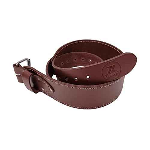20-209 2.5in. Heavy Duty Ranger Style Leather Work Belt, Brown