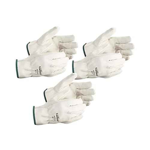 J. J. Keller & Associates, Inc. SAFEGEAR Cowhide Leather Work Gloves with Keystone Thumb