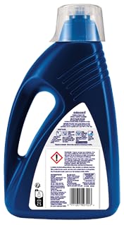 BISSELL Wash & Refresh, Carpet Cleaner Solution, StainProtect, Upholstery Cleaner Solution, Use All Leading Upright Carpet Washers, Carpet Cleaning Solution, Removes Pet Stains & Odours, 1078N