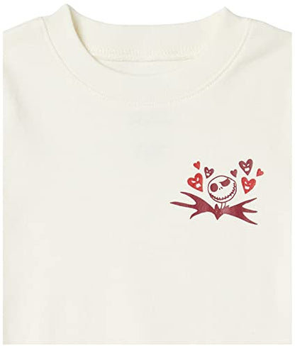 Amazon Essentials Disney | Marvel | Star Wars Boys' Snug-Fit Cotton Pajama Sleepwear Sets, Pack of 3, Nightmare Valentine - Kids, 12