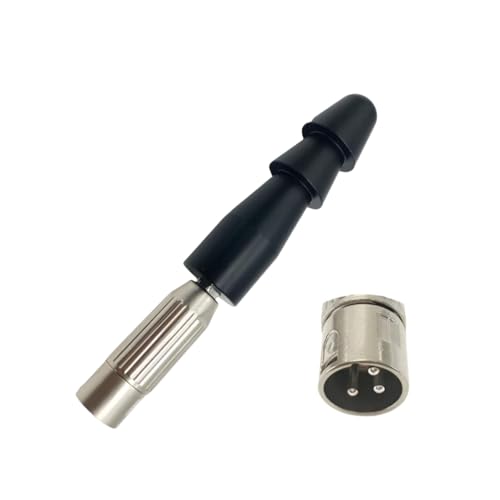 3XLR Connector Accessories Vac-U-Lock Adapter Male Connector for Reciprocating Saw Adapter Motion Machinery Machine etc.