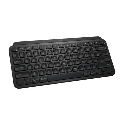 Logitech MX Keys S Wireless Keyboard, Low Profile, Fluid Precise Quiet Typing, Programmable Keys, Backlighting, Bluetooth, USB C Rechargeable, for Windows PC, Linux, Chrome, Mac - Graphite