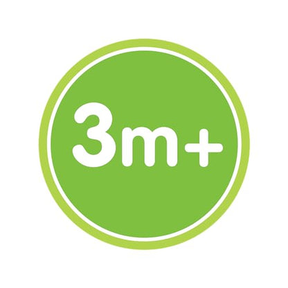 Dr. Brown's AquaCool Water-Filled Baby Teether, Cools & Massages Sore Gums, BPA Free, Pineapple and Apple, 2 Pack, 3m+