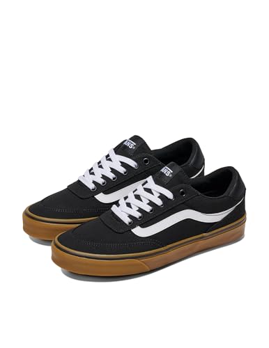Vans Brooklyn Ls, Sneaker Men's, Canvas Black Gum, 9 UK