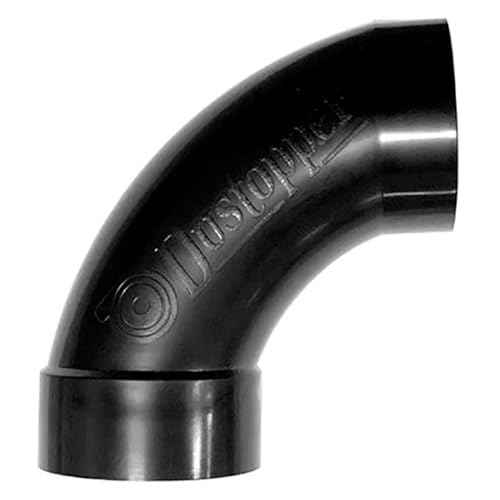 High Flow Shop Vacuum Elbow ? 90-Degree Sweep Elbow Connector with 2-¨ö¡± Nominal (2-1/4" actual) Port, Improves Airflow For Wet Dry Vac Dust Collection System (1 Elbow)