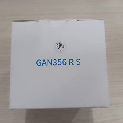 GAN 356R S,3x3 Speed Cube 356RS Magic Cube Professional Puzzle Cube Ultra Durable and Flexible for Kid&Adults,Non-Magnetic(Stickerless