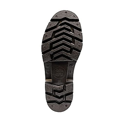 DUNLOP Pricemastor - Unisex Knee High Wellington Rain Boots, Black, CE Certified Waterproof and Chemical Resistant PVC Wellies for Outdoor, Gardening and Farm Work - EU40, UK6.5