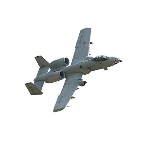 Rogue River Tactical Military Fighter Jet A-10 Warthog Lightening II Aircraft Wall Decal Sticker Boys Bedroom Airplane Wall Decor Decoration Peel and Stick