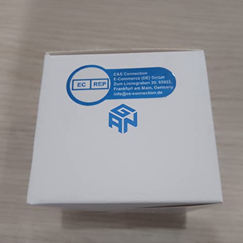 GAN 356R S,3x3 Speed Cube 356RS Magic Cube Professional Puzzle Cube Ultra Durable and Flexible for Kid&Adults,Non-Magnetic(Stickerless