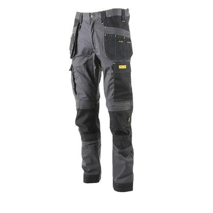 DEWALT Men's Fairhaven Pro-Stretch, Slim Fit, Holster Pocket Work Trousers, Grey, W32/L31