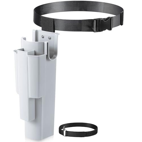 Feekoon Upgraded Window Cleaning Holster with Belt and Quick Connect Leg Strap, Detachable Side Bucket on an Adjustable Belt, Window Washing Tool, Hold All Generic Squeegees and Scrubbers