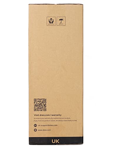 Dreo 16 Inch Electric Heater for Home, 34dB Silent Ceramic Heater, 70° Oscillation Space Heaters Energy Efficient, 3-Mode 3-Speed, Overheating & Tip-Over Protection, 12H Timer, Solaris Slim H3