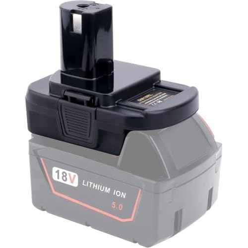 ELEFLY DM18RL Battery Adapter Converter Compatible with 20V Batteries & M-18 Battery, Compatible with Ryobi 18V Batteries ONE+ Tools P108 ?P189 P190 P197 PBP005