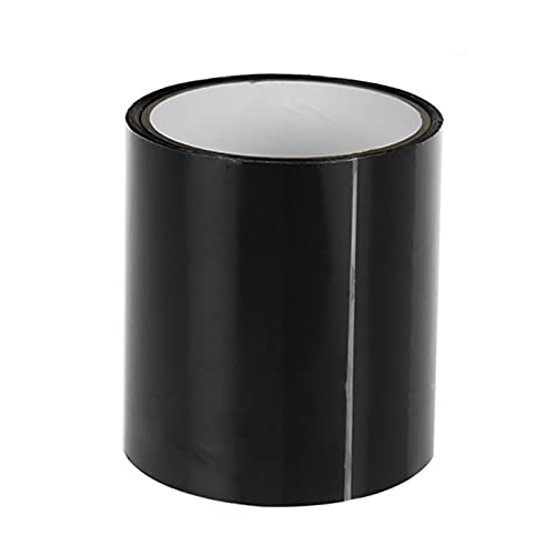 EORTA Strong Waterproof Tape Flexing Repair Tape Seal/Stop Leaks/Moistureproof Adhesive Tape for Car Pipes, Patch, Cracks, Water Tanks, Drums, 10X150 CM/4" X 59", Black