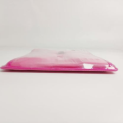 lenbest Travel Tray, Indoor & Outdoor Learning Educational Toys Play Tray Lap Desk with Dry Erase Top - 6 Pens & 5 Drawing Papers - Multifunctional Activity Tray for Kids Toddlers Boys Girls (Pink)