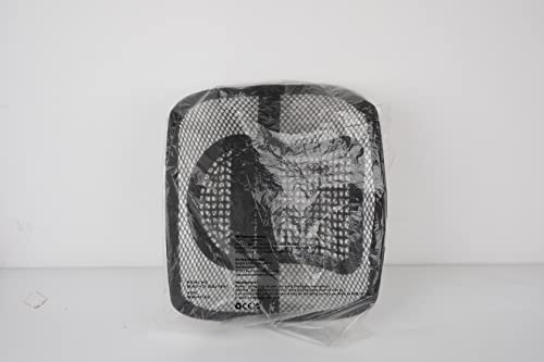 m zimoon Mesh Back Support, Mesh Lumbar Support Cushion Air Flow Chair Back Support with Elastic Strap Back Rest for Home Office Chair Car Seat Back Pain Relief