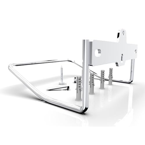 JBscoop 2 Ladder Hooks Wall Mount for Ladder Storage Strollers and Folding Chair, Heavy Duty Lader Holder Rust Proof SS304 (2)