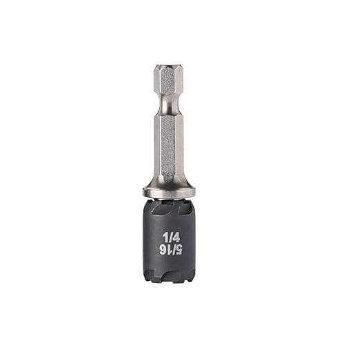 Malco MSHCST 2 in. Reversible CRHEX SawTooth Hex Driver 1/4 in. and 5/16 in.