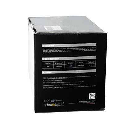 boxtech Upgraded Electric Aquarium Cleaner, 12V DC/28W Auto Fish Tank Gravel Cleaning kit 6 in 1 Change Water and Wash Sand Filter for Aquarium 10-200 Gallon