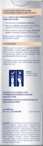 NIVEA Hyaluron Cellular Filler 3-in-1 Eye Care Concealer Agent (4 ml), Anti-Age Concealer with Hyaluron, Pen for Dark Circles, Redness and Pimples
