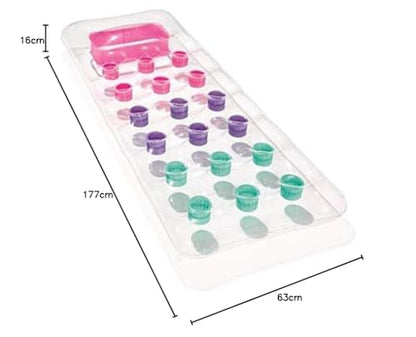Bestway Fashion Lounge Air Mattress with Window 188 x 71 cm Assorted Colours