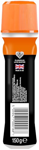 Buster Kitchen Plughole Unblocker 150g, Pack of 6 - Kitchen Drains & Sinks Unblocker, Blasts Fat & Food Debris – Fast Acting Plughole Unclogger, Clears Blockages & Slow-Draining Water