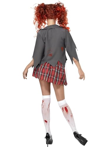 Smiffys High School Horror Zombie Schoolgirl Costume