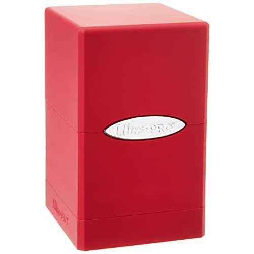 Ultra Pro Red Satin Tower Deck Boxes, 1 Pack