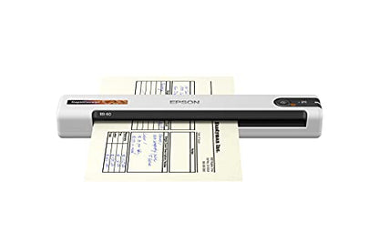 Epson RapidReceipt RR-60 Mobile Color Receipt & Document Scanner with ScanSmart AI PRO Receipt Management & PDF Software for PC & Mac