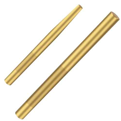 Brass Drift Pin Punch Set Hand Tool Punches 3/8in to 5/8in 3/4in Mechanic¡¯s Non-Marring Chisel Punches for Vehicles and Home use